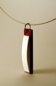 N26 PENDANT Wood & Plastic - Rounded   